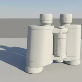 Military Zoom Binoculars 3d model