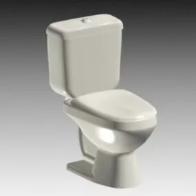 Flush Toilet 3d model
