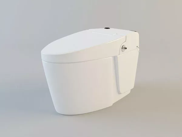Lavatory Pan Modern 3d model