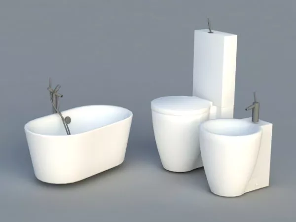 Jacuzzi Tub 3d model