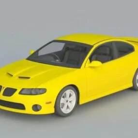 2005 Pontiac Gto Car 3d model