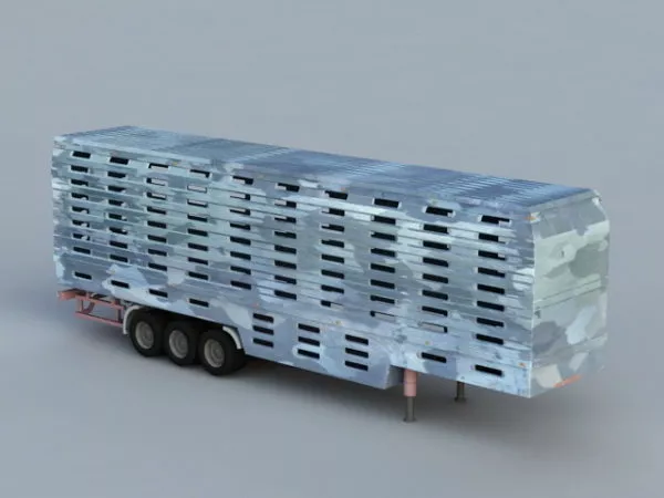 Travel Trailer Vehicle 3d model