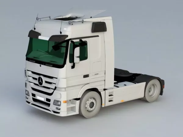 Backhoe Loader 3d model