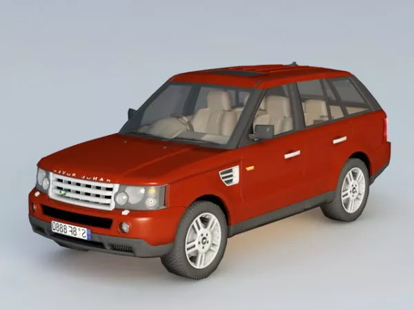 Land Rover Range Rover Classic 3d model Land Rover Range Rover Classic 3d model