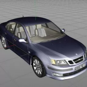 Saab 9-3 Aero Sedan 3d model