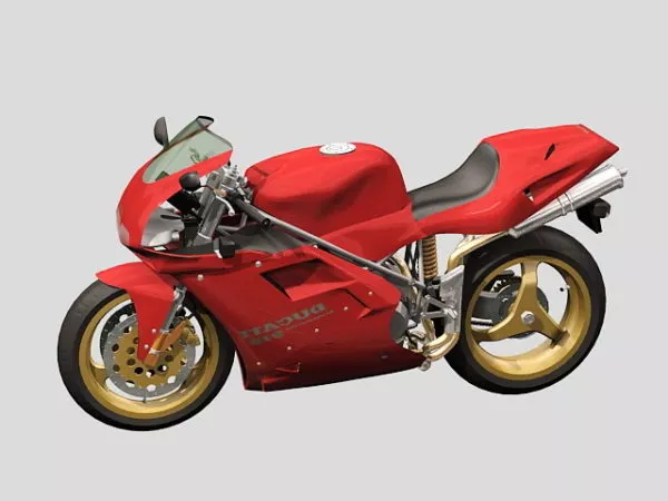 Ducati Motorcycle 3d model Ducati Motorcycle 3d model