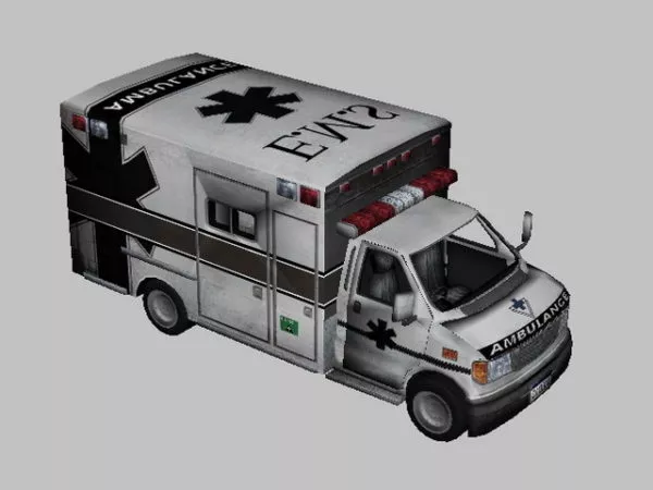 Ambulance Van 3d model Ambulance Van 3d model
