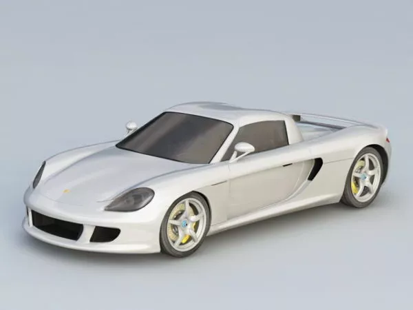 Porsche Carrera Gt 3d model Porsche Carrera Gt 3d model