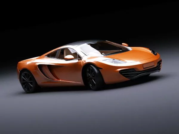 Mclaren Mp4-12c 3d model Mclaren Mp4-12c 3d model