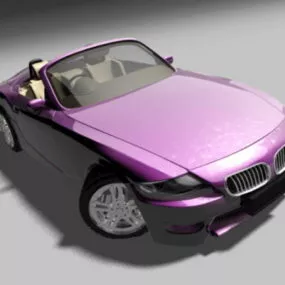 Bmw Convertible Sports Car 3d model
