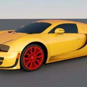 Bugatti Veyron Rig 3d model
