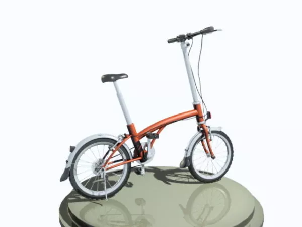 Vintage Gitane Bicycle 3d model