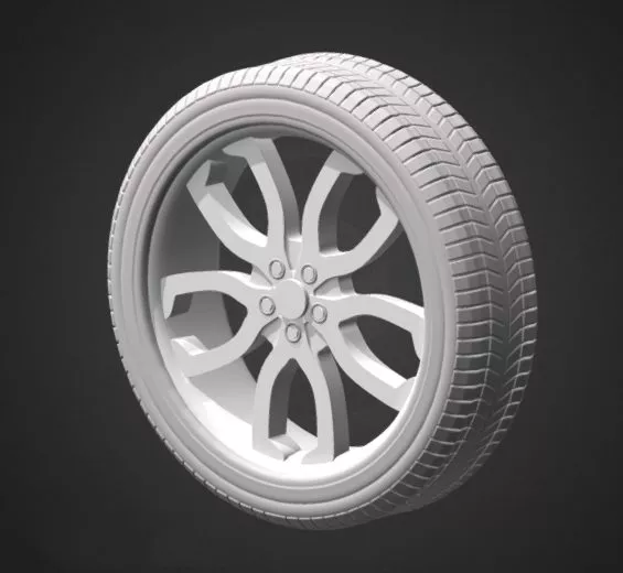 Sports Rim 3d model