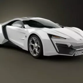 W-motors Lykan Hypersport 3d model