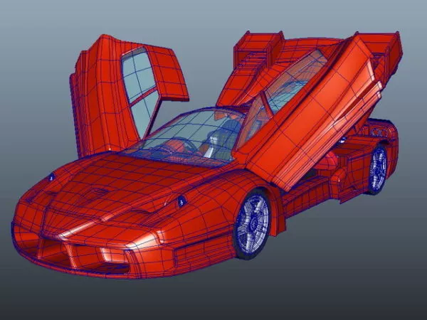 Enzo Ferrari 3d model Enzo Ferrari 3d model