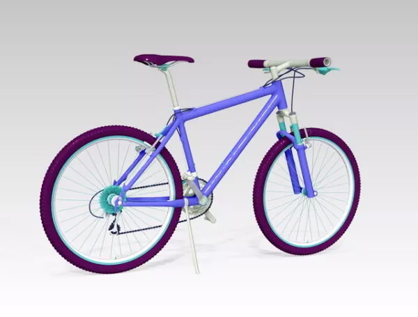 Simple Bicycle 3d model