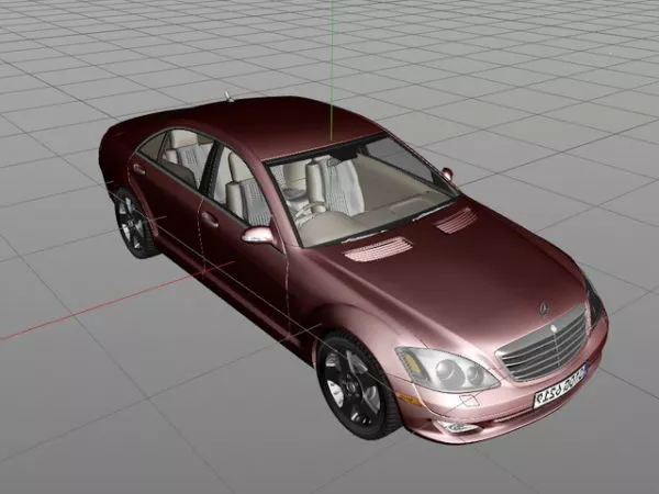 Mercedes Benz Sprinter 3d model