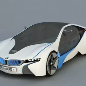 Bmw Vision Concept Car 3d model