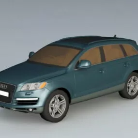 Audi Suv Q7 Car 3d model