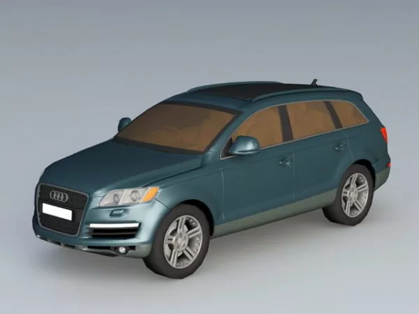 Audi Suv Q7 Car 3d model Audi Suv Q7 Car 3d model