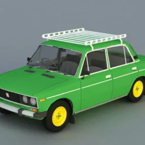 Vaz 2106 Car 3d model