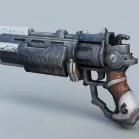 Scifi Handgun 3d model