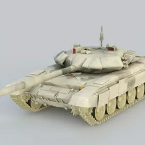 Russia T90 Tank 3d model