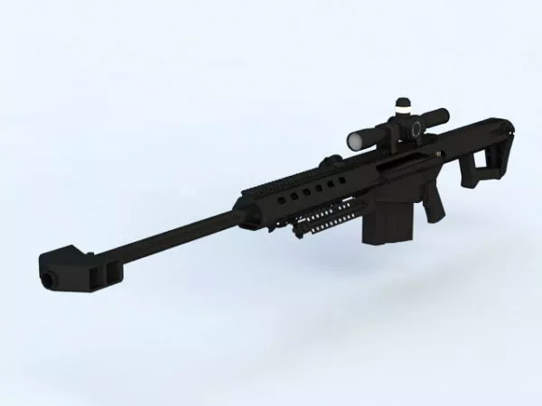 Army Sniper Rifle 3d model