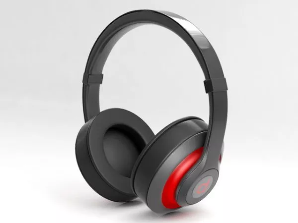 Sony Zx100 Headphones 3d model