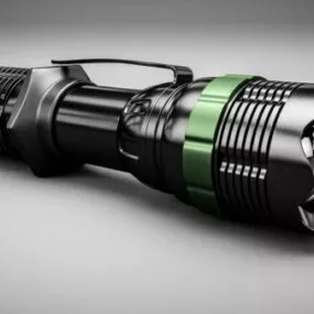 Led Flashlight 3d model