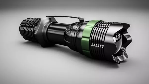 Led Flashlight 3d model Led Flashlight 3d model