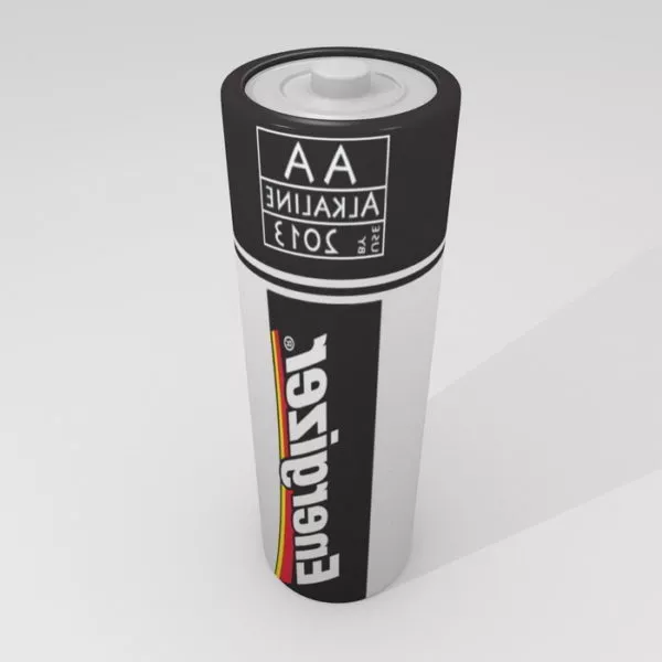 Aa Battery 3d model Aa Battery 3d model