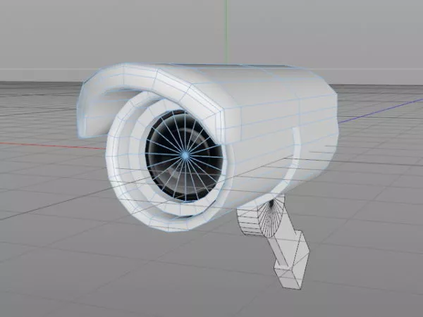 Cctv Camera 3d model Cctv Camera 3d model
