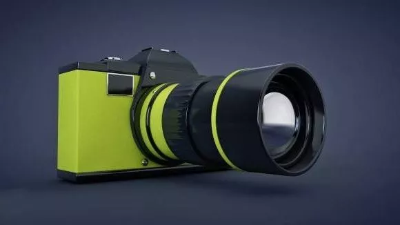 Dslr Camera 3d model Dslr Camera 3d model
