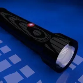 Led Flashlight 3d model