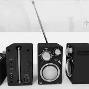 Jc Radio 3d model