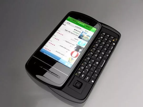 Nokia C6 3d model Nokia C6 3d model