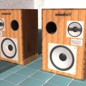 Technics Speakers 3d model