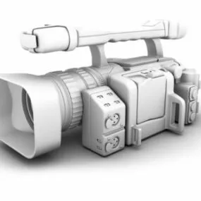 Canon Hdv Camcorder 3d model
