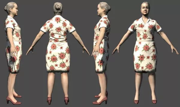 Wendy Desole In Alan Wake 3d model Wendy Desole In Alan Wake 3d model