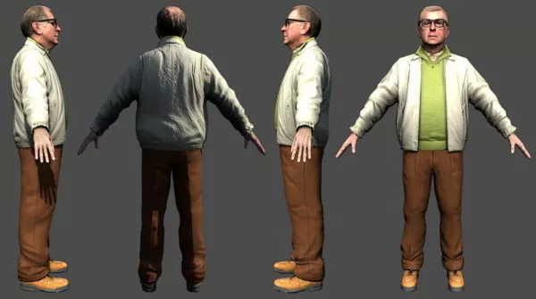 Pat Maine In Alan Wake 3d model Pat Maine In Alan Wake 3d model