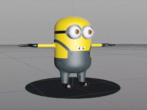 Funny Minions 3d model Funny Minions 3d model