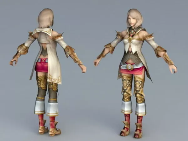 Ffxii Ashe Princess 3d model Ffxii Ashe Princess 3d model