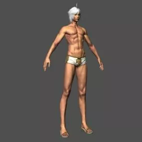Fitness Man 3d model