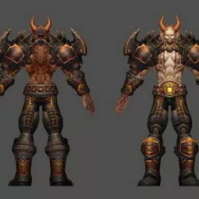Hell Warrior 3d model