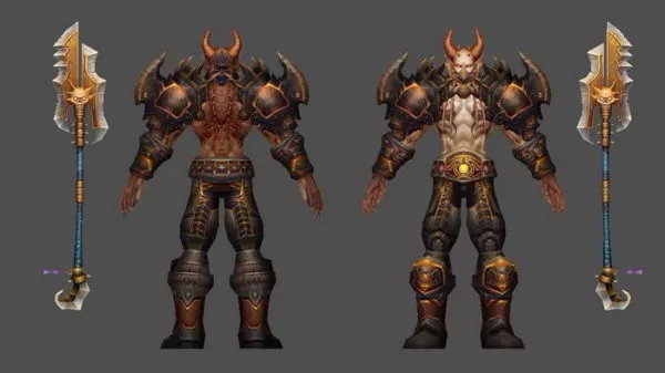 Hell Warrior 3d model Hell Warrior 3d model