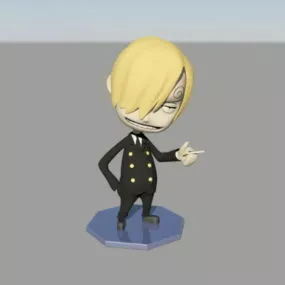 Vinsmoke Sanji 3d model