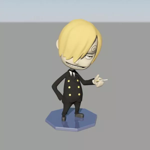 Vinsmoke Sanji 3d model Vinsmoke Sanji 3d model