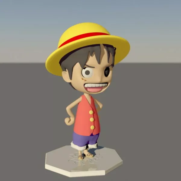 Baby Monkey Cartoon 3d model