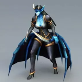 Queen Of Pain 3d model